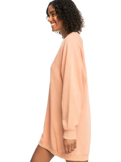Roxy Truien & Cardigans*Breaking Waves - Sweater-Jurk Voor Dames Cork