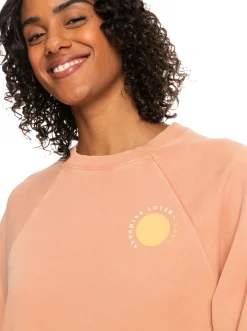 Roxy Truien & Cardigans*Breaking Waves - Sweater-Jurk Voor Dames Cork