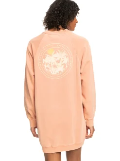 Roxy Truien & Cardigans*Breaking Waves - Sweater-Jurk Voor Dames Cork
