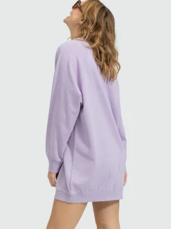Roxy Truien & Cardigans*Breaking Waves - Sweater-Jurk Voor Dames Purple Rose