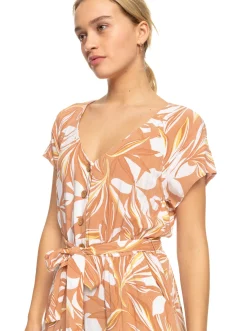Roxy Jumpsuits & Playsuits*Breeze Of Sea - Enkellange Jumpsuit Voor Dames Cork Subtly Salty