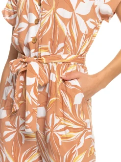 Roxy Jumpsuits & Playsuits*Breeze Of Sea - Enkellange Jumpsuit Voor Dames Cork Subtly Salty