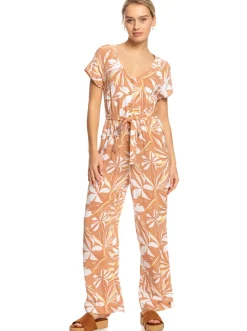 Roxy Jumpsuits & Playsuits*Breeze Of Sea - Enkellange Jumpsuit Voor Dames Cork Subtly Salty