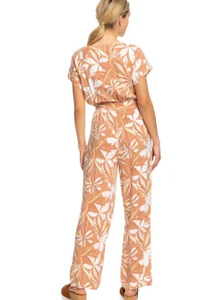 Roxy Jumpsuits & Playsuits*Breeze Of Sea - Enkellange Jumpsuit Voor Dames Cork Subtly Salty