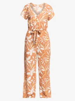 Roxy Jumpsuits & Playsuits*Breeze Of Sea - Enkellange Jumpsuit Voor Dames Cork Subtly Salty