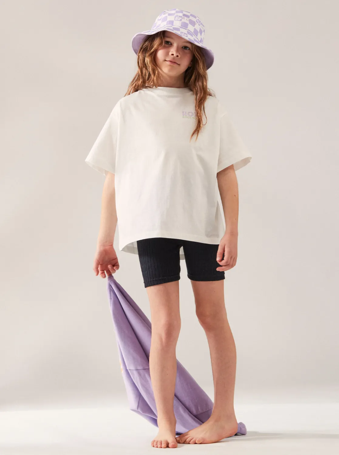 Roxy Rokken & Shorts*Breeze Of The Pond - Wielrennersbroek Voor Meisjes 10-16 Anthracite