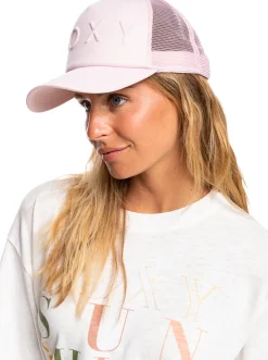 Roxy Hoeden & Petten*Brighter Day - Trucker Cap Voor Dames Peach Whip