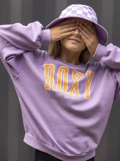 Roxy Sweatshirts & Hoodies*Butterfly Parade - Sweater Voor Meisjes 10-16 Purple Rose