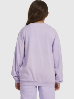 Roxy Sweatshirts & Hoodies*Butterfly Parade - Sweater Voor Meisjes 10-16 Purple Rose