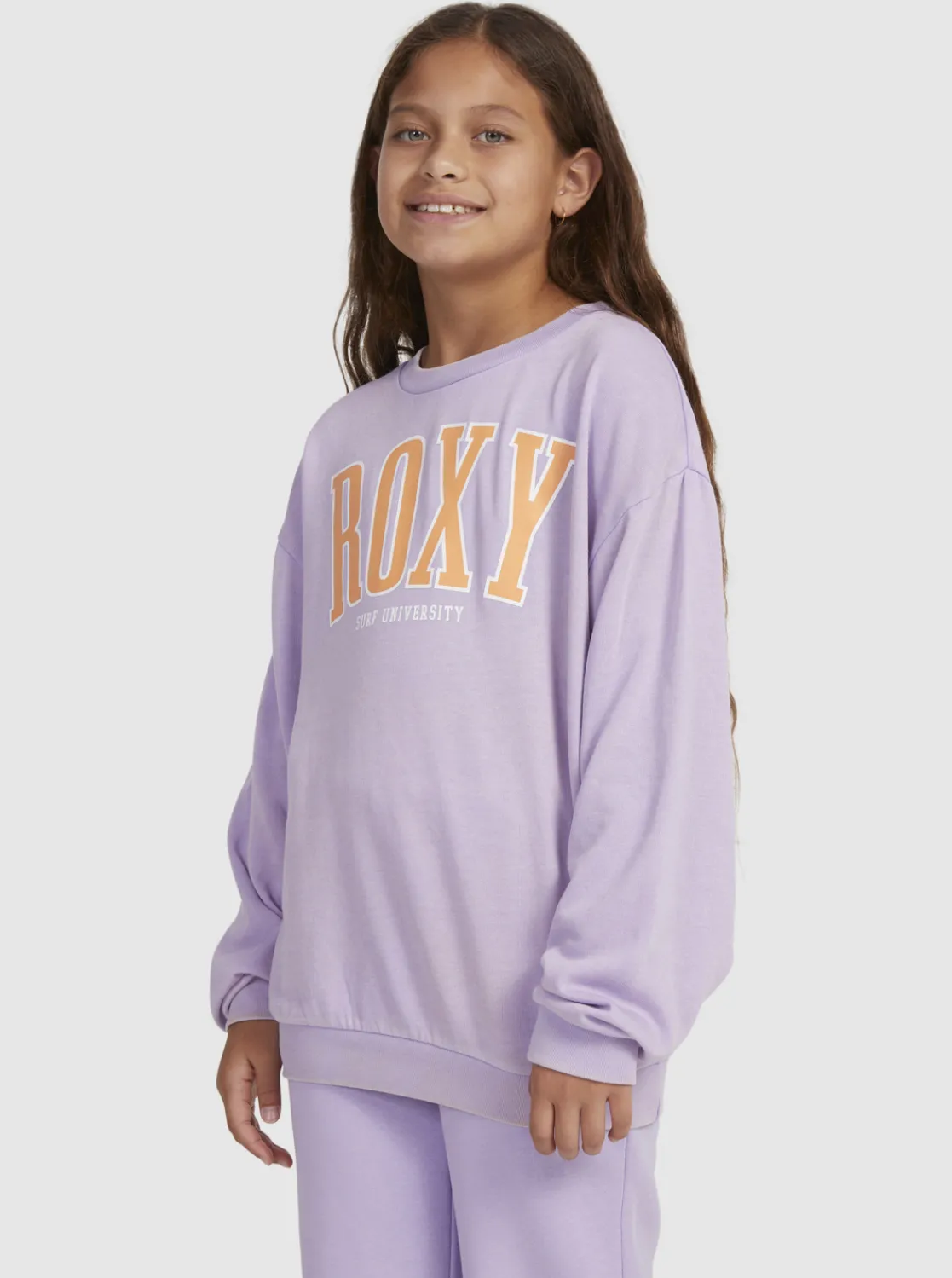 Roxy Sweatshirts & Hoodies*Butterfly Parade - Sweater Voor Meisjes 10-16 Purple Rose