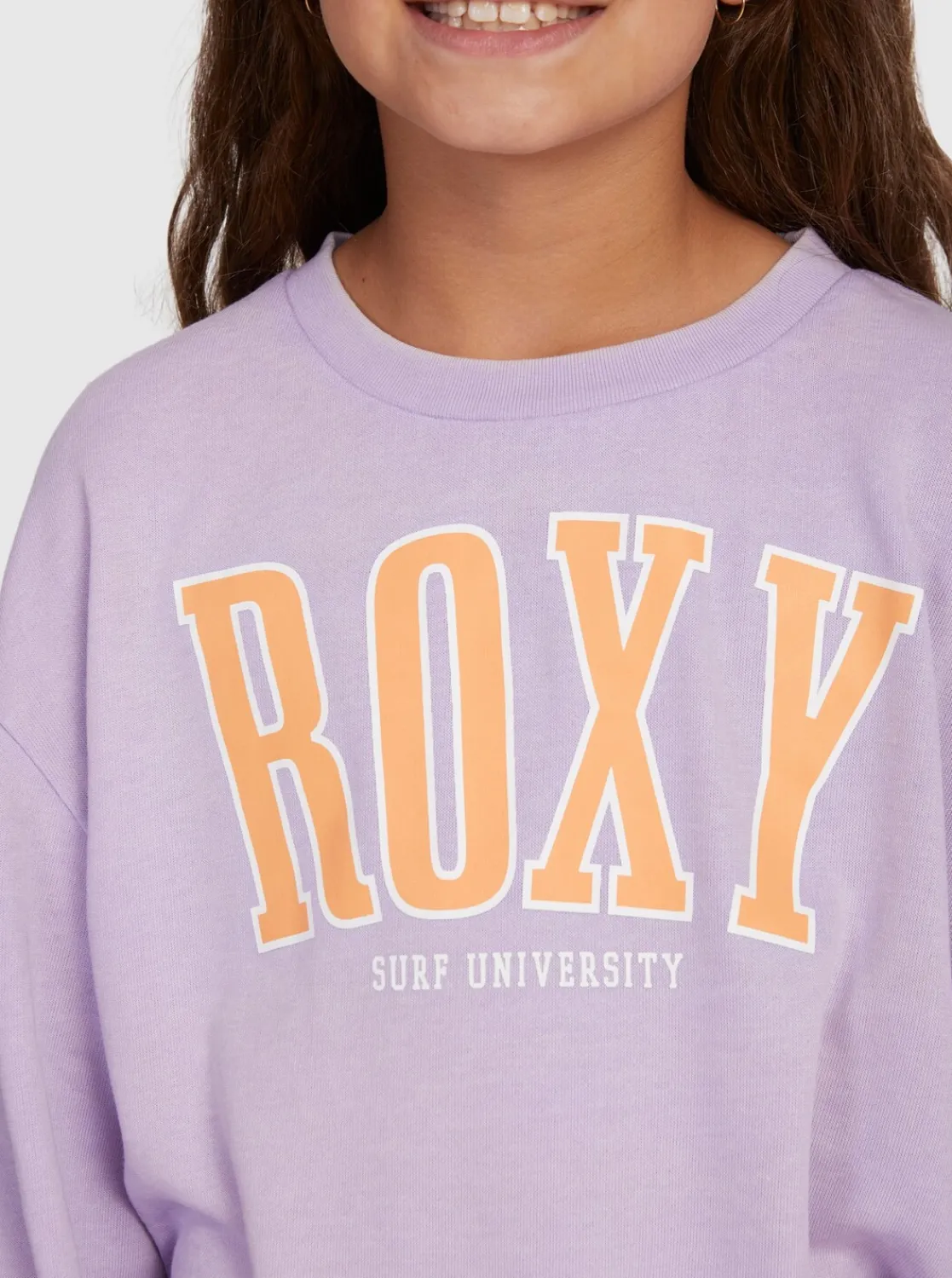 Roxy Sweatshirts & Hoodies*Butterfly Parade - Sweater Voor Meisjes 10-16 Purple Rose