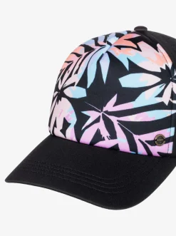 Roxy Hoeden & Petten*California Electric - Trucker Cap Voor Dames Anthracite Zebra Jungle
