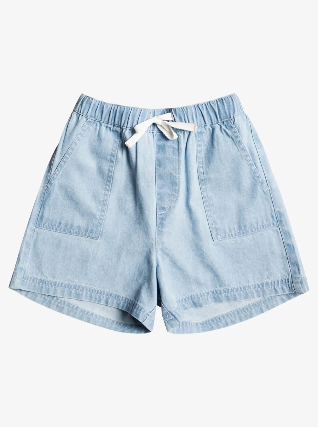 Roxy Rokken & Shorts*Call On Me - Lichte Denim Short Voor Meisjes 4-16 Light Blue