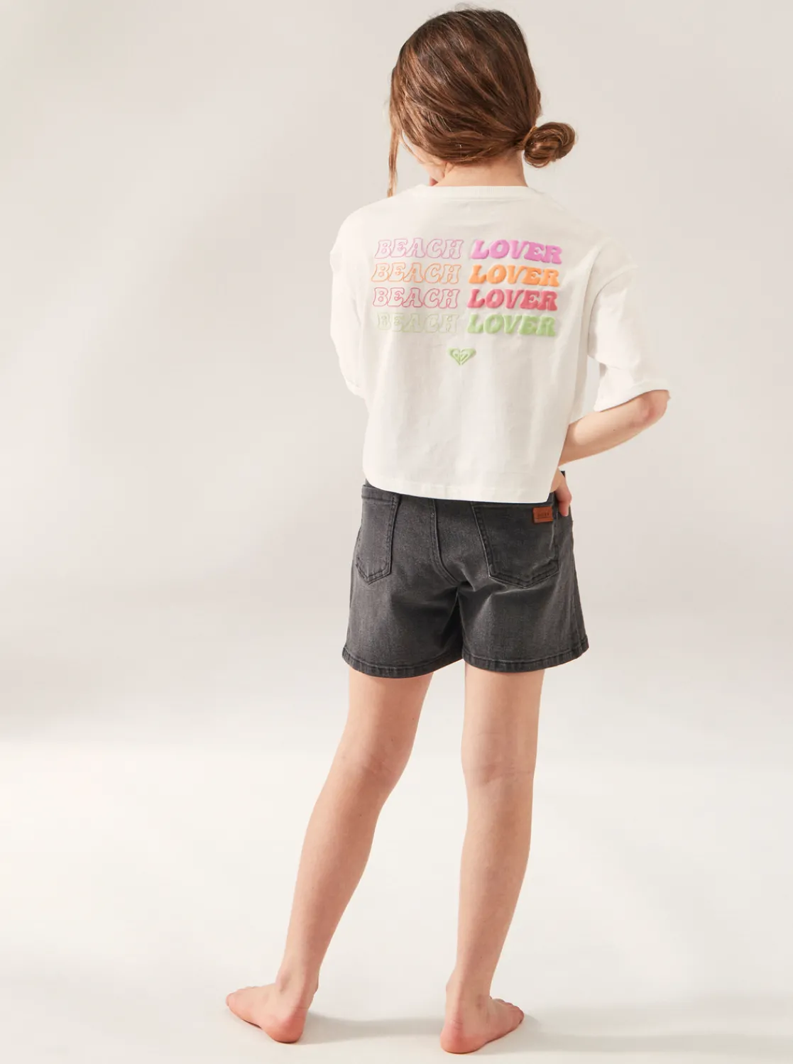 Roxy T-Shirts & Blouses*Call You Mine - Oversized Boxy T-Shirt Voor Meisjes 4-16 Snow White