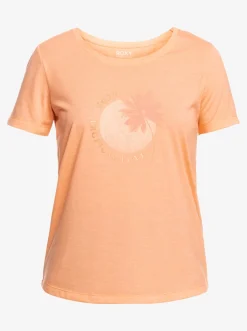Roxy T-Shirts & Tops*Chasing The Wave - T-Shirt Voor Dames Papaya Punch