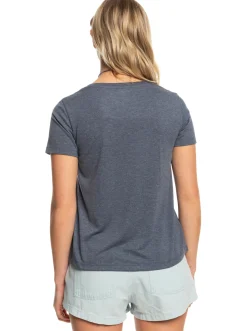 Roxy T-Shirts & Tops*Chasing The Wave - T-Shirt Voor Dames Mood Indigo