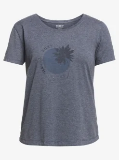 Roxy T-Shirts & Tops*Chasing The Wave - T-Shirt Voor Dames Mood Indigo