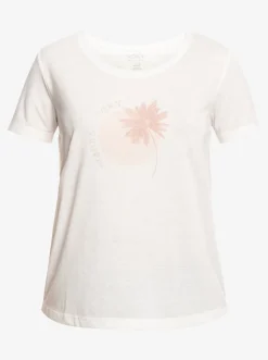 Roxy T-Shirts & Tops*Chasing The Wave - T-Shirt Voor Dames Snow White