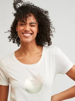 Roxy T-Shirts & Tops*Chasing The Wave - T-Shirt Voor Dames Snow White
