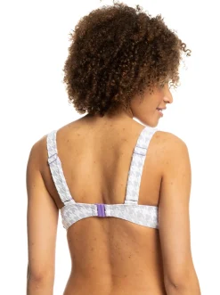 Roxy Bikini Tops*Check It - Bikinitop Met Beugels Cupmaat D Voor Dames Purple Rose