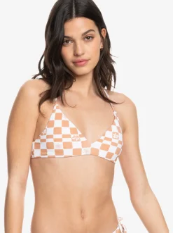 Roxy Bikini Tops*Check It - Triangel Bikinitop Voor Dames Cork Flower Box