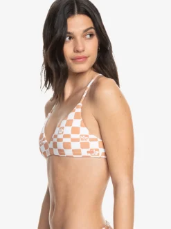 Roxy Bikini Tops*Check It - Triangel Bikinitop Voor Dames Cork Flower Box