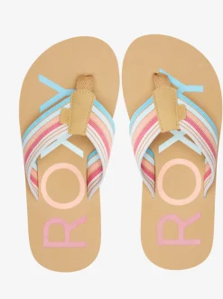 Roxy Schoenen*Chika Hi - Sandalen Voor Meisjes Baja Blue/Crazy Pink