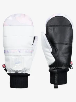 Roxy Handschoenen*Chloe Kim 2022 - Snowboard/Skiwanten Voor Dames Gray Violet Marble