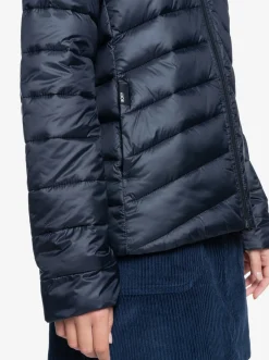 Roxy Jasjes & Jassen*Coast Road - Licht Opvouwbaar Gevoerd Jack Voor Dames Anthracite