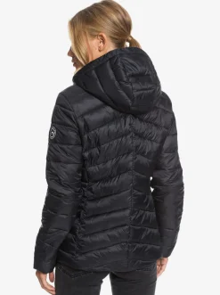 Roxy Jasjes & Jassen*Coast Road - Licht Opvouwbaar Gevoerd Jack Voor Dames Anthracite