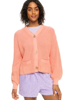 Roxy Truien & Cardigans*Coastal Relax - Vest Voor Dames Papaya Punch