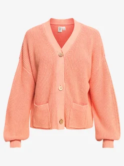 Roxy Truien & Cardigans*Coastal Relax - Vest Voor Dames Papaya Punch