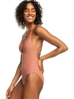 Roxy Monokini'S*Coconut Crew - Eendelig Badpak Voor Dames Cedar Wood