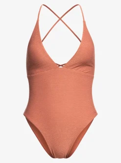 Roxy Monokini'S*Coconut Crew - Eendelig Badpak Voor Dames Cedar Wood