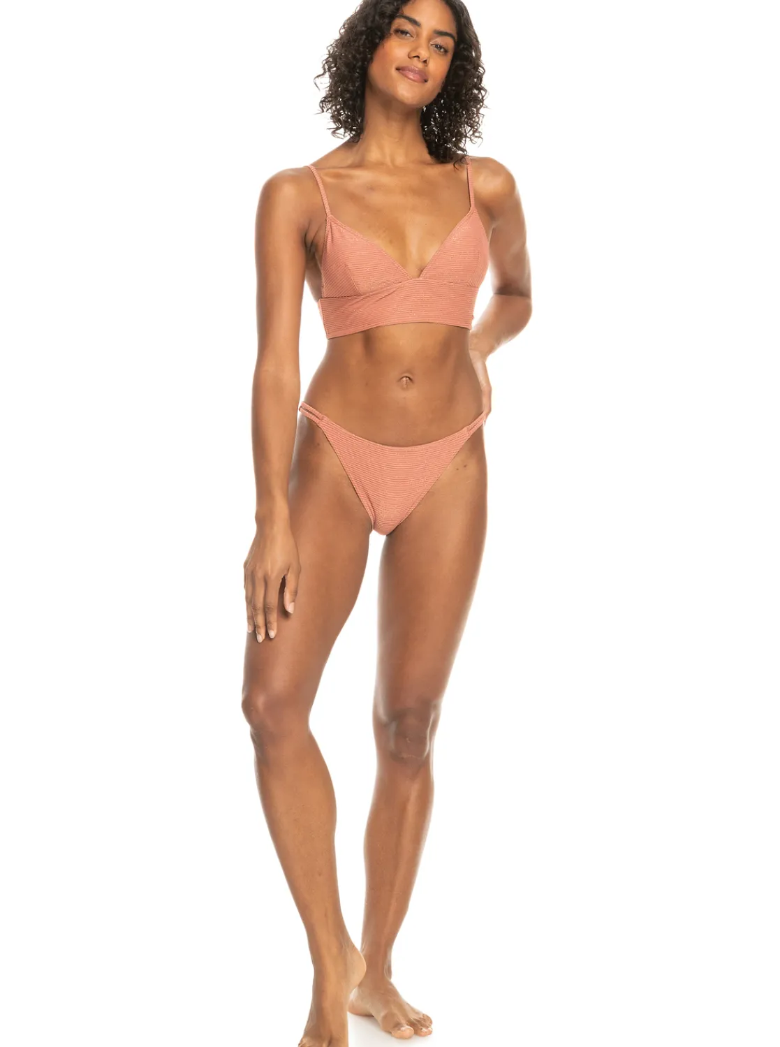 Roxy Bikini'S*Coconut Crew - Tank Bikiniset Voor Dames Cedar Wood