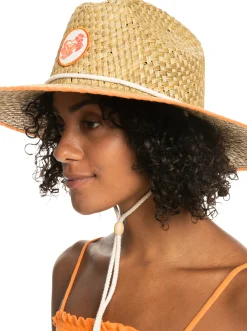 Roxy Hoeden & Petten*Coffee Blues - Zonnehoed Voor Dames Natural