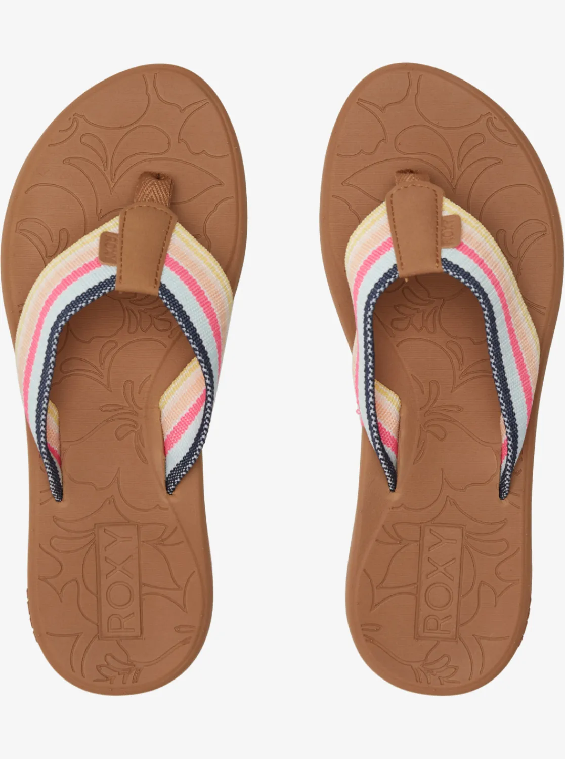 Roxy Slippers*Colbee Hi - Sandalen Voor Dames Blue/Pink