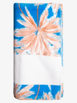 Roxy Badaccessoires*Cold Water Printed - Strandlaken Azure Blue Palm Island