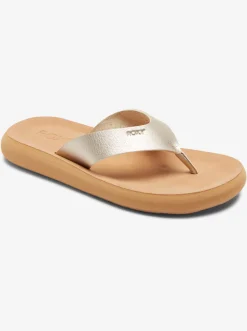Roxy Slippers*Colette - Teenslippers Voor Dames Gold
