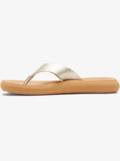 Roxy Slippers*Colette - Teenslippers Voor Dames Gold