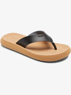 Roxy Slippers*Colette - Teenslippers Voor Dames Black