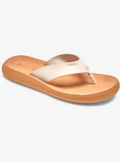 Roxy Slippers*Colette - Teenslippers Voor Dames White