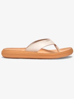 Roxy Slippers*Colette - Teenslippers Voor Dames White