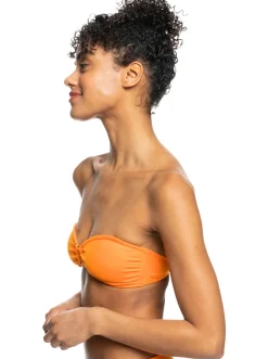 Roxy Bikini Tops*Color Jam - Bandeau Bikinitop Voor Dames Tangelo
