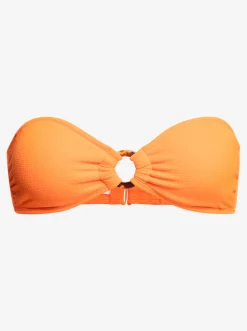 Roxy Bikini Tops*Color Jam - Bandeau Bikinitop Voor Dames Tangelo