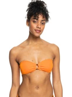 Roxy Bikini Tops*Color Jam - Bandeau Bikinitop Voor Dames Tangelo