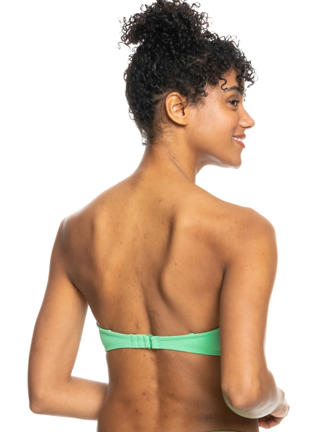 Roxy Bikini Tops*Color Jam - Bandeau Bikinitop Voor Dames Absinthe Green