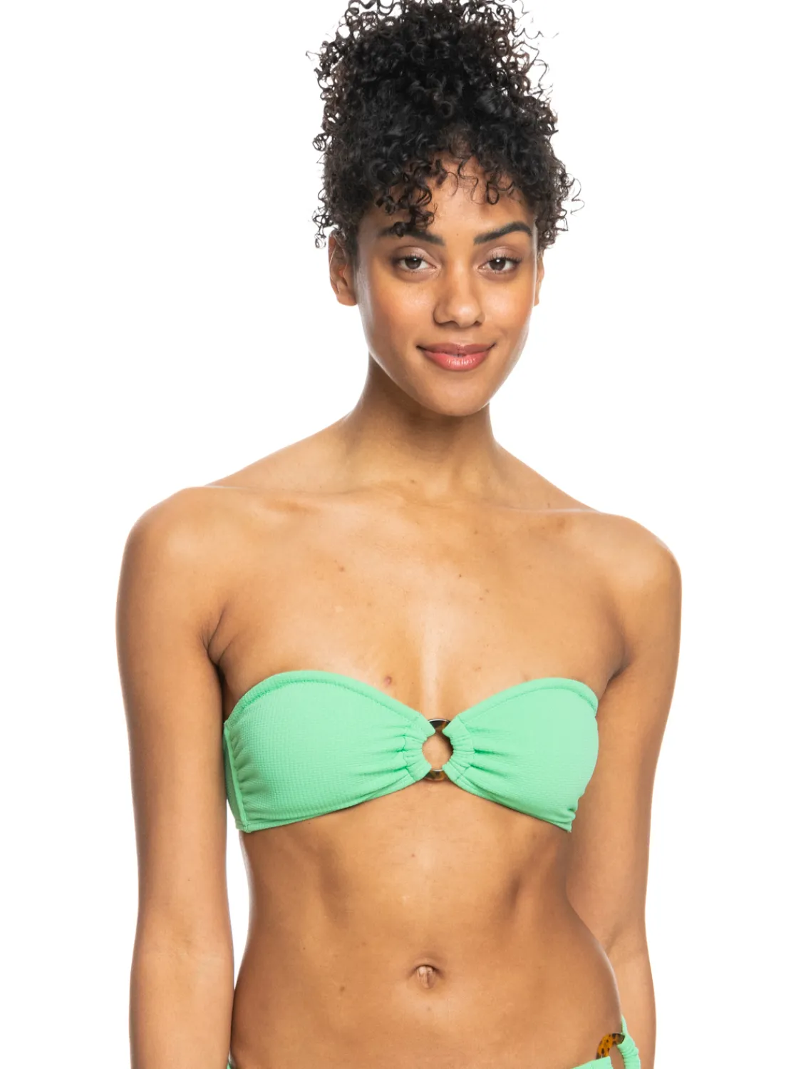 Roxy Bikini Tops*Color Jam - Bandeau Bikinitop Voor Dames Absinthe Green