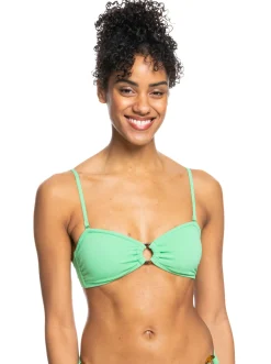 Roxy Bikini Tops*Color Jam - Bandeau Bikinitop Voor Dames Absinthe Green