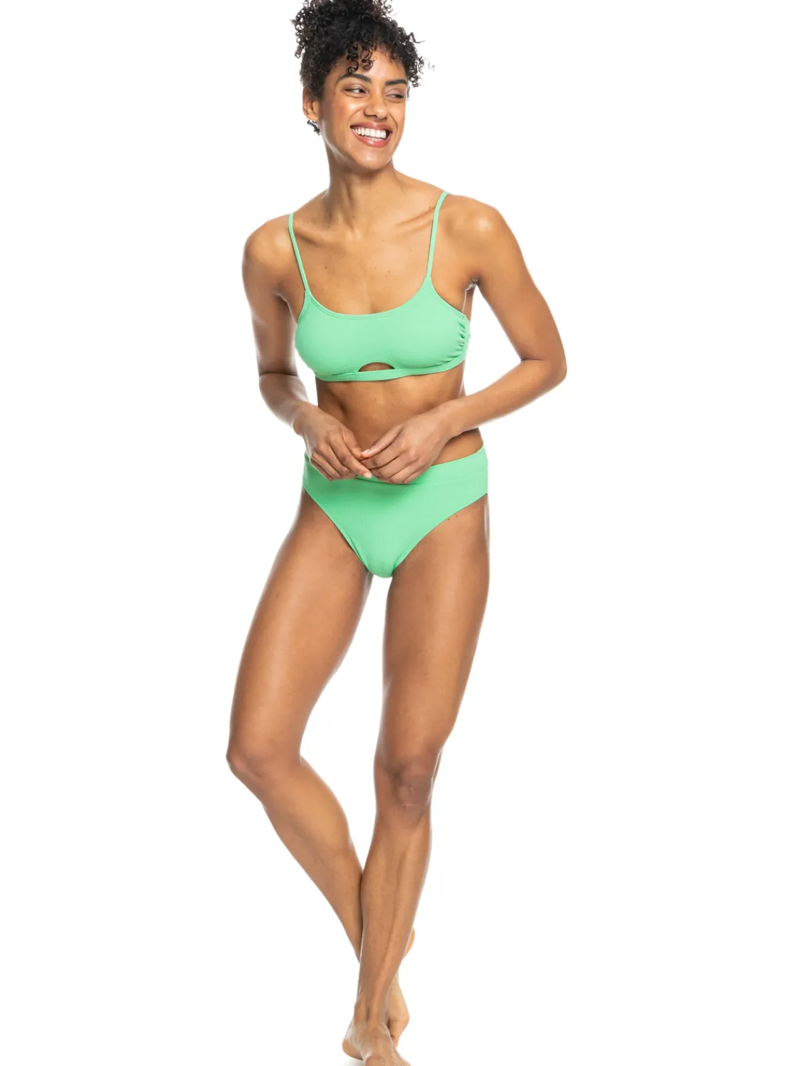 Roxy Bikini'S*Color Jam - Bralette Bikiniset Voor Dames Absinthe Green